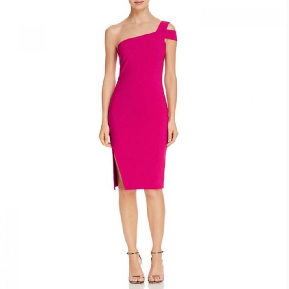 COPY - Likely Packard cocktail dress in Fuchsia Pink
